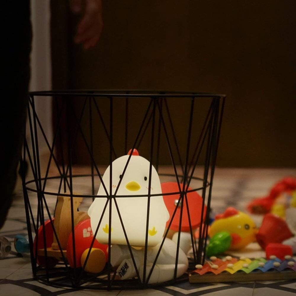 💮2/$100💮 Soft Chicken Night Light & Alarm